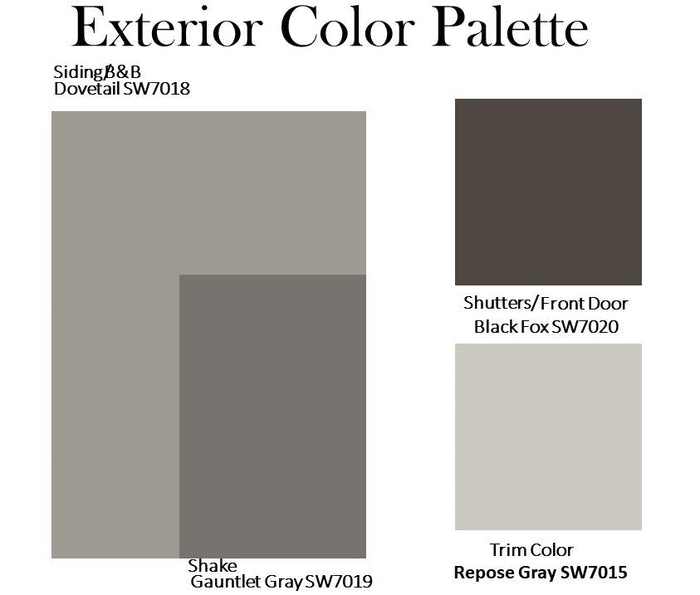 Exterior Color Palette Package